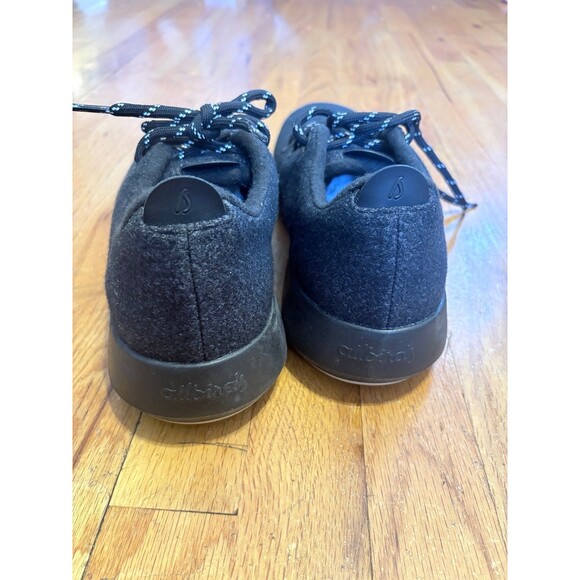 Allbirds Mens Wool Runner Sneakers Size 12 in black NWOT main image 8